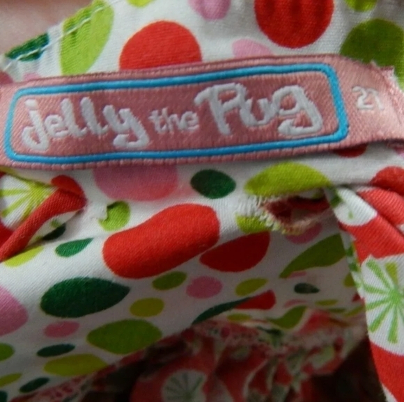 Jelly the Pug Sassy Christmas Tree Dress - Picture 2 of 3